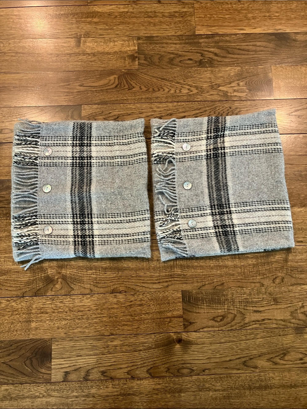 Williams-Sonoma Home Wool Plaid Pillow Covers (2)